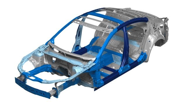 Konstrukcja nadwozia Mazdy 6. /Mazda