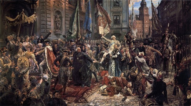 "Konstytucja 3 Maja 1791" - obraz Jana Matejki /PAP