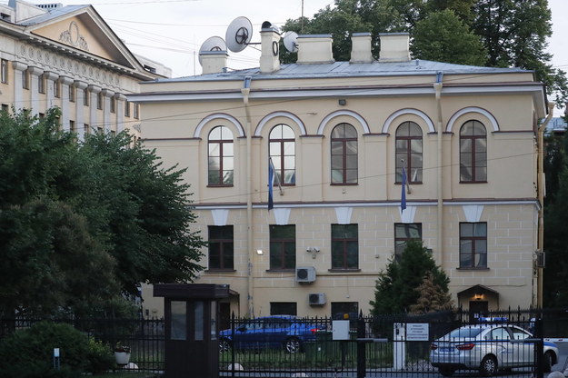 Konsulat Generalny Estonii w Petersburgu /ANATOLY MALTSEV  /PAP/EPA
