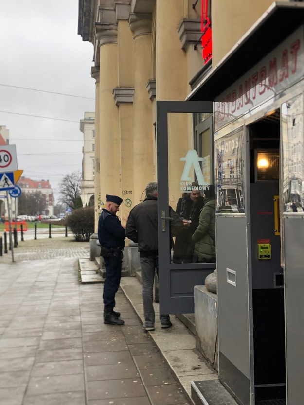 Kontrola policji na Placu Zbawiciela /Anna Zakrzewska /RMF FM