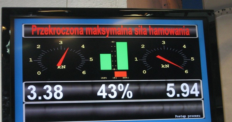 Kontrola wykazała niesprawne hamulce /Informacja prasowa