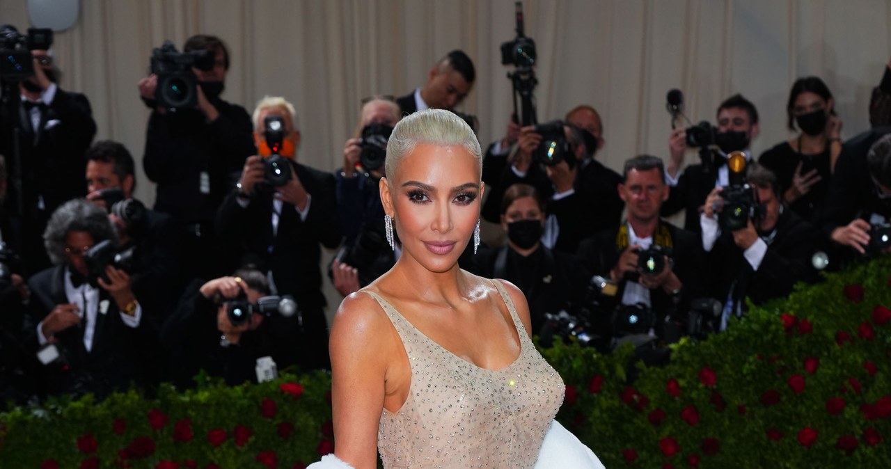 Kontrowersyjna suknia, w której Kim Kardashian pojawiła się na Met Gali w 2022 roku, należała do Marilyn Monroe /Gotham / Contributor /Getty Images