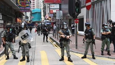 Kontrowersyjne prawo o bezpieczeństwie w Hongkongu. Pierwsze zatrzymania
