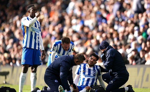 Kontuzja reprezentanta Polski. Nie był w stanie sam zejść do szatni