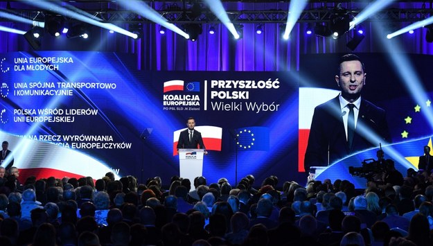 Konwencja Koalicji Europejskiej / 	Radek Pietruszka   /PAP
