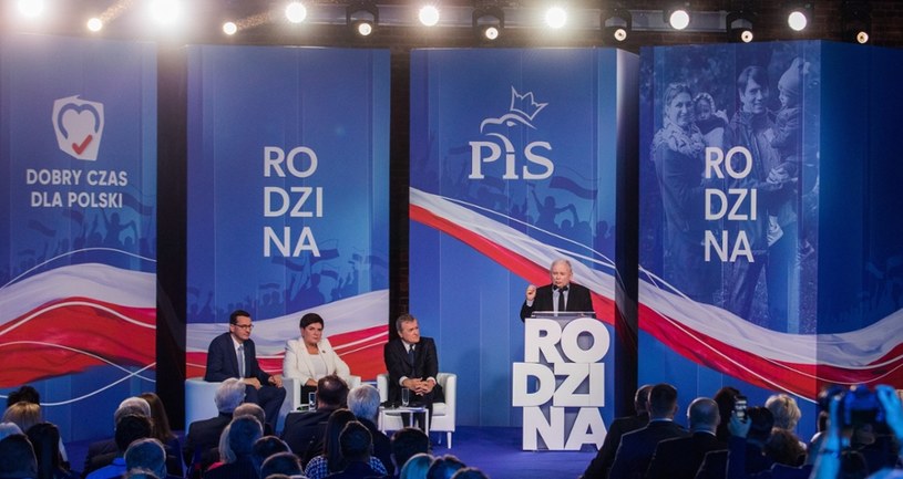 Konwencja PiS w Łodzi /Tomasz Jastrzebowski/REPORTER /Reporter