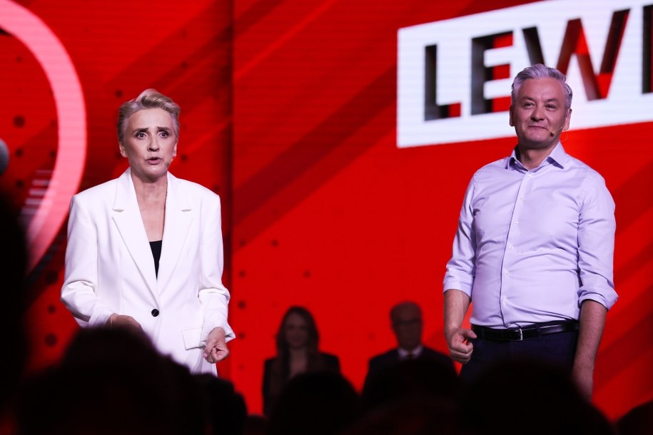 Konwencja wyborcza Lewicy /Marian Zubrzycki /PAP