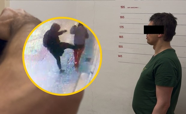 Kopał i bił pięścią w głowę. Brutalny atak na kobietę w Warszawie