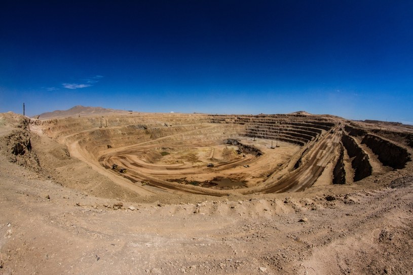 Kopalnia odkrywkowa Sierra Grande w Chile /KGHM /materiały prasowe