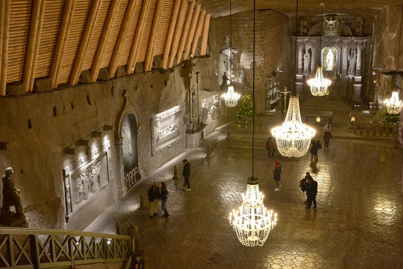 Kopalnia Soli w Wieliczce trafiła na listę UNESCO w 1978 roku, jako jeden z pierwszych obiektów na świecie. /Albin Marciniak/East News /East News
