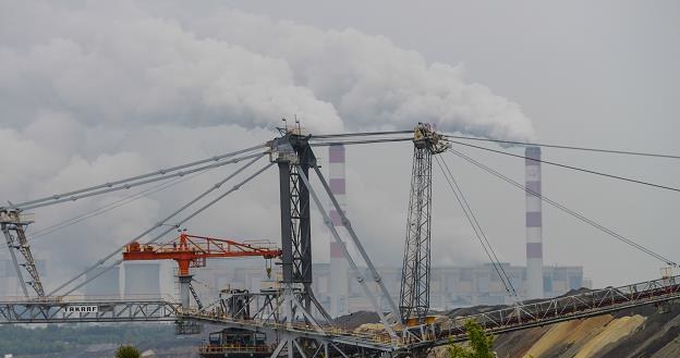 Kopalnia Węgla Brunatnego Bełchatów znajduje się na terenie gminy Kleszczów /fot. Adam Staskiewicz /PAP