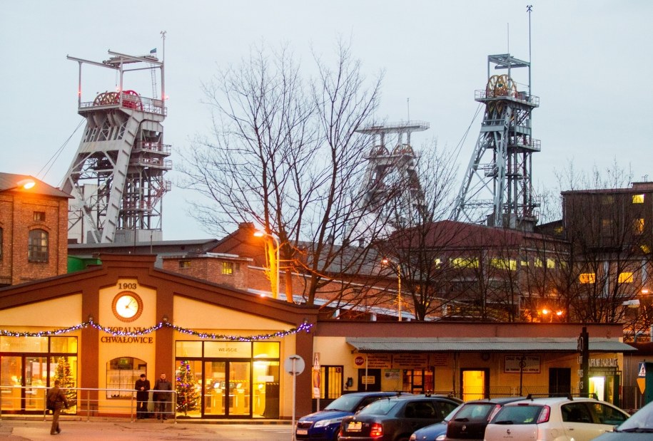 Kopalnia Węgla Kamiennego Chwałowice w Rybniku /Andrzej Grygiel /PAP