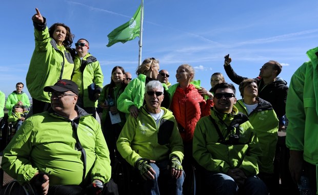 Kopiec Kościuszki jak K2. Podopieczni fundacji Anny Dymnej zdobyli szczyt