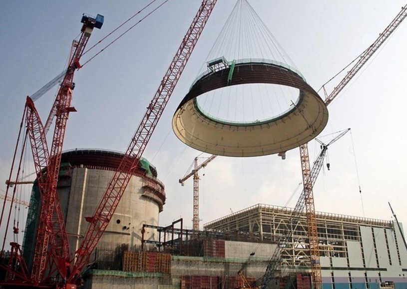 Korea Hydro and Nuclear Power Co. (KHNP) - elektrownia jądrową w budowie w Korei Południowej /AFP