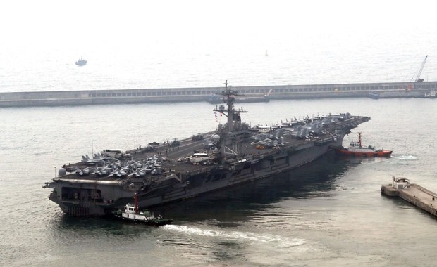 Korea Północna grozi atakiem na amerykański lotniskowiec