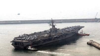 Korea Północna grozi atakiem na amerykański lotniskowiec