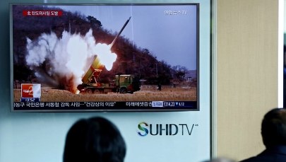 Korea Północna przeprowadziła kolejną próbę rakietową. Pociski wpadły do morza