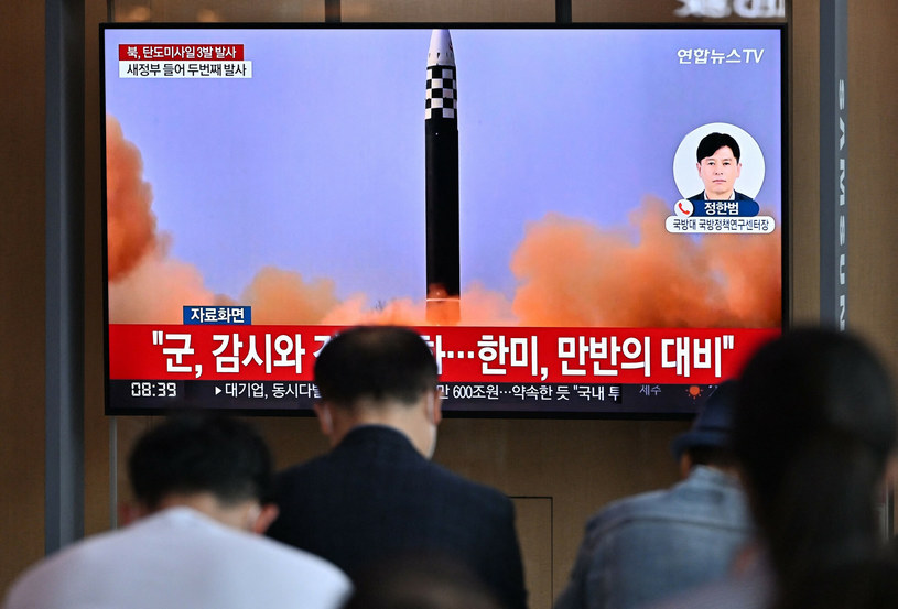 Korea Północna przeprowadziła serię prób z międzykontynentalnymi rakietami balistycznymi zdolnymi do przenoszenia broni jądrowej /JUNG YEON-JE / AFP /East News/MWMedia