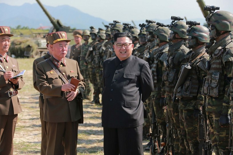 Korea Północna szuka pieniędzy w kradzieży kryptowalut. /AFP PHOTO / KCNA VIA KNS /East News