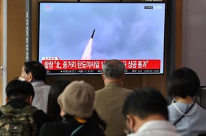 Korea Północna wystrzeliła pocisk balistyczny nad Japonią