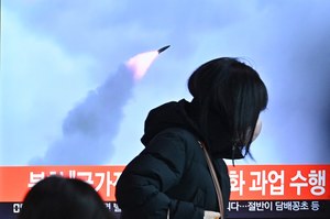  Korea Północna wystrzeliła rakietę. "To przypuszczalnie pocisk balistyczny"