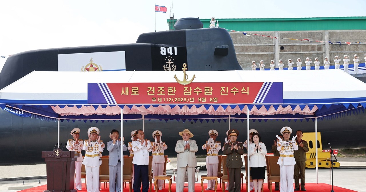 Korea Północna zwodowała okręt podwodny zdolny do ataku jądrowego