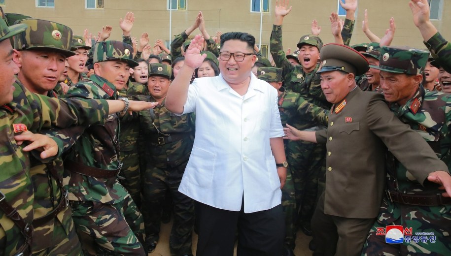 Korea Północna /KCNA /PAP/EPA