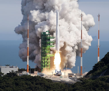 Korea Południowa podbija kosmos. Udany start pierwszej rakiety "domowej" produkcji