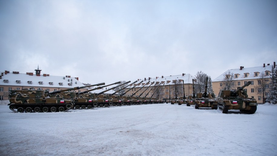 Koreańskie armatohaubice K9 /Ministerstwo Obrony Narodowej /