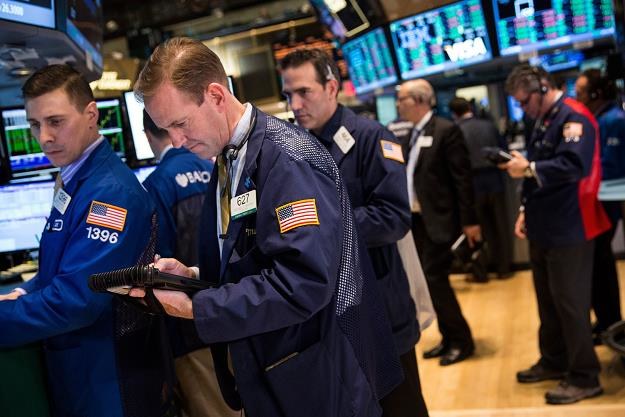 Korekcyjne spadki na Wall Street po wcześniejszych wzrostach /AFP