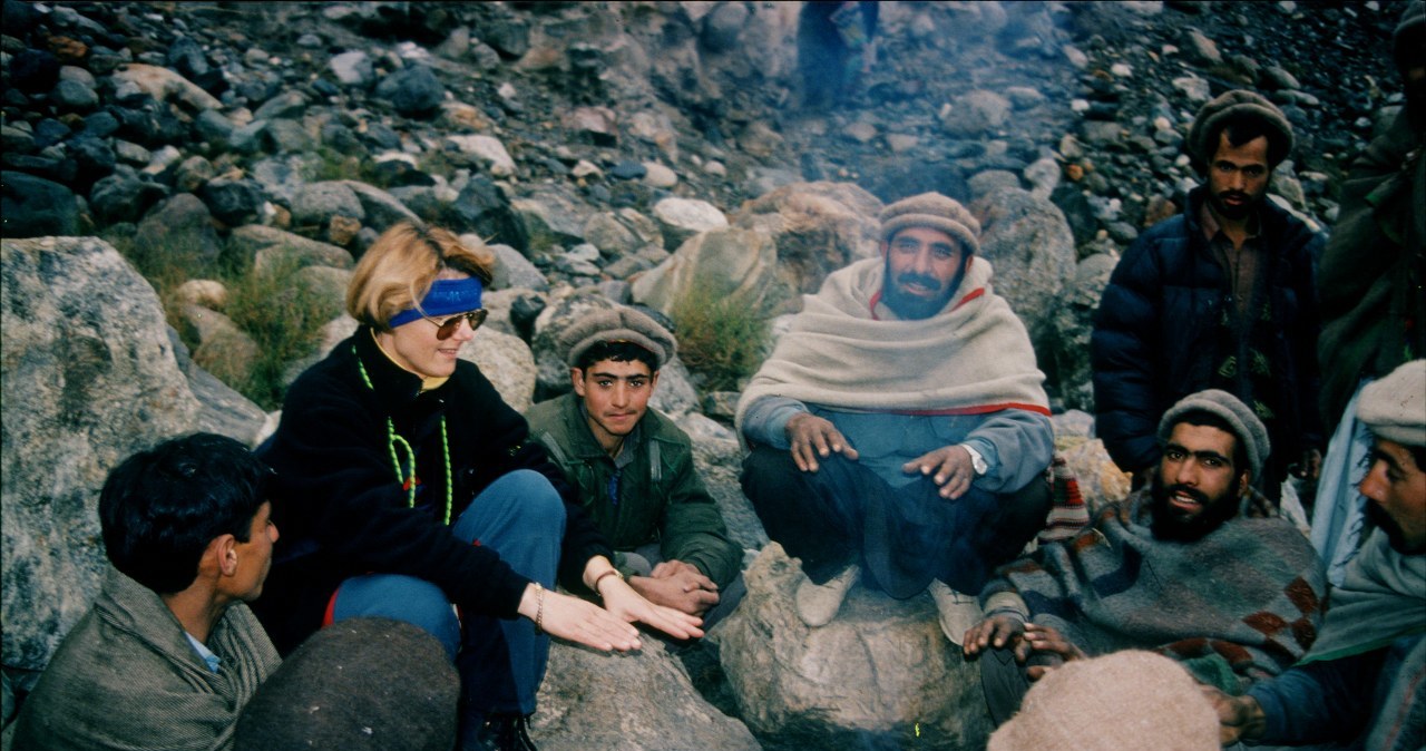 Korespondentka. MR na wyprawie  Nanga Parbat 1997-98 w Pakistanie /materiały prasowe