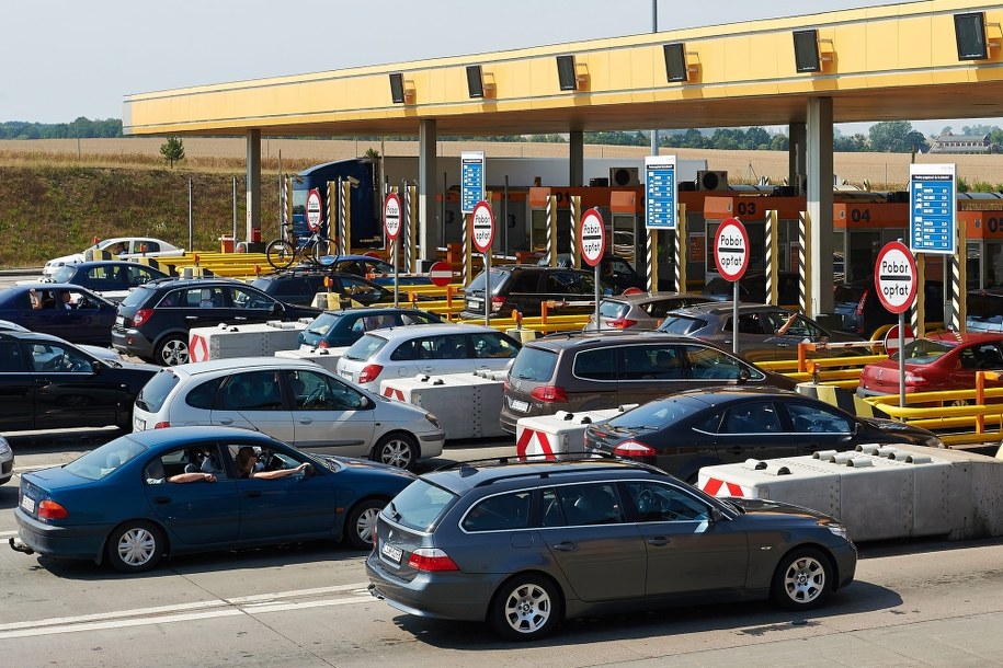 Korki na autostradzie A1 /PAP/Adam Warżawa    /PAP