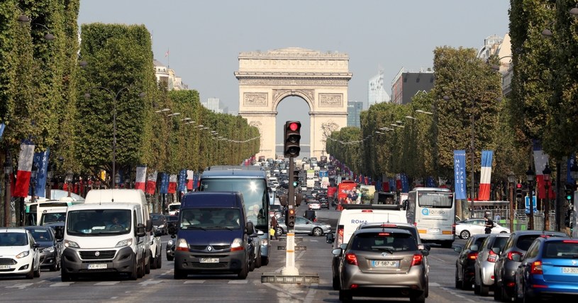 Korki w Paryżu /Getty Images