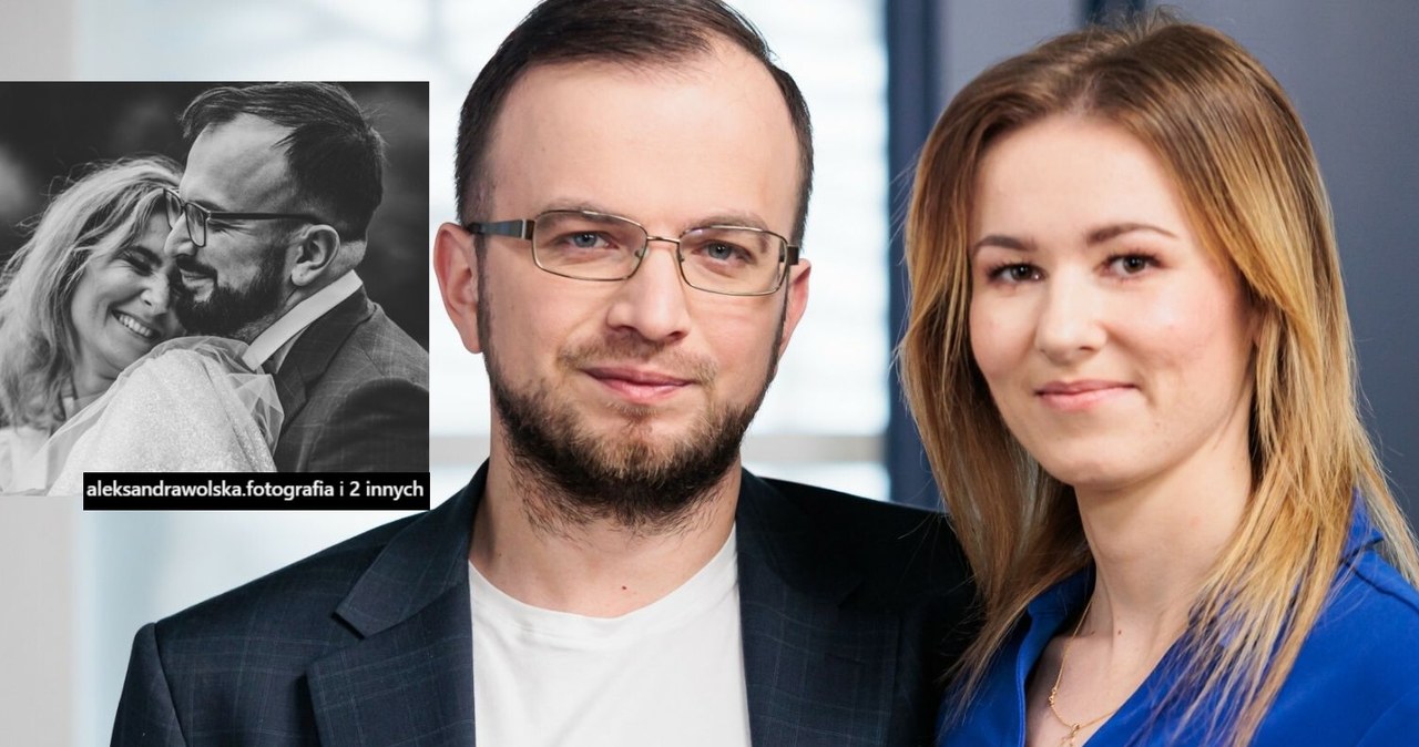 Kornelia i Marek ze "Ślubu od pierwszego wejrzenia" /Mateusz Grochocki/Dzien Dobry TVN/East News, IG: @ aleksandrawolska.fotografia /