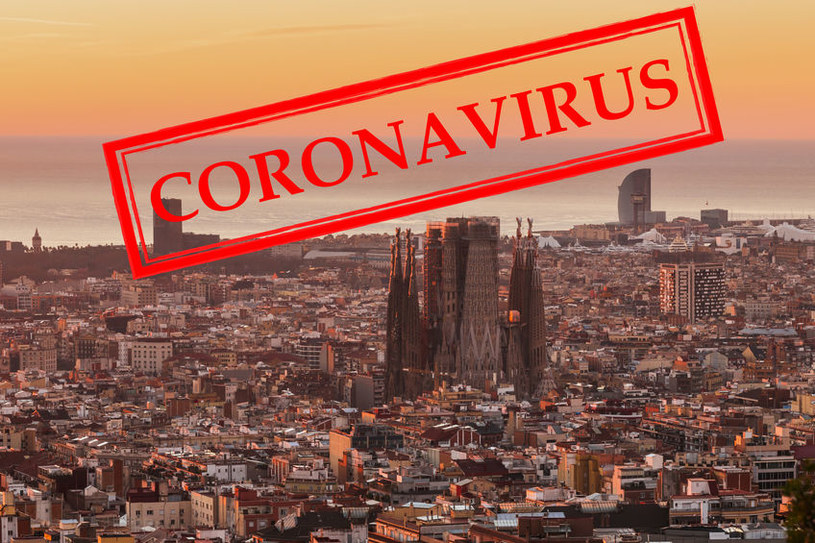 Koronawirus niszczy hiszpańską gospodarkę. Na zdj. Barcelona /123RF/PICSEL