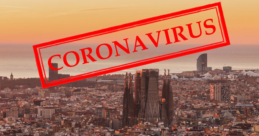 Koronawirus niszczy hiszpańską gospodarkę. Na zdj. Barcelona /123RF/PICSEL