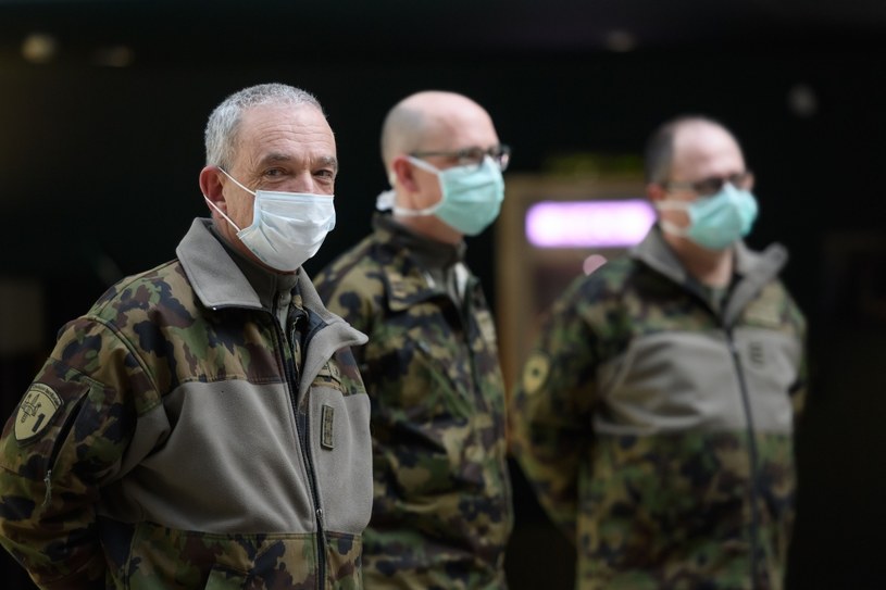Koronawirus w Szwajcarii /AFP