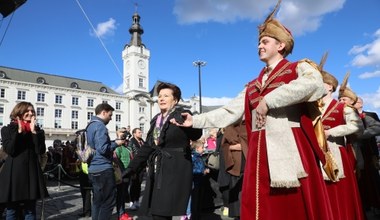 Korowód Poloneza w Warszawie