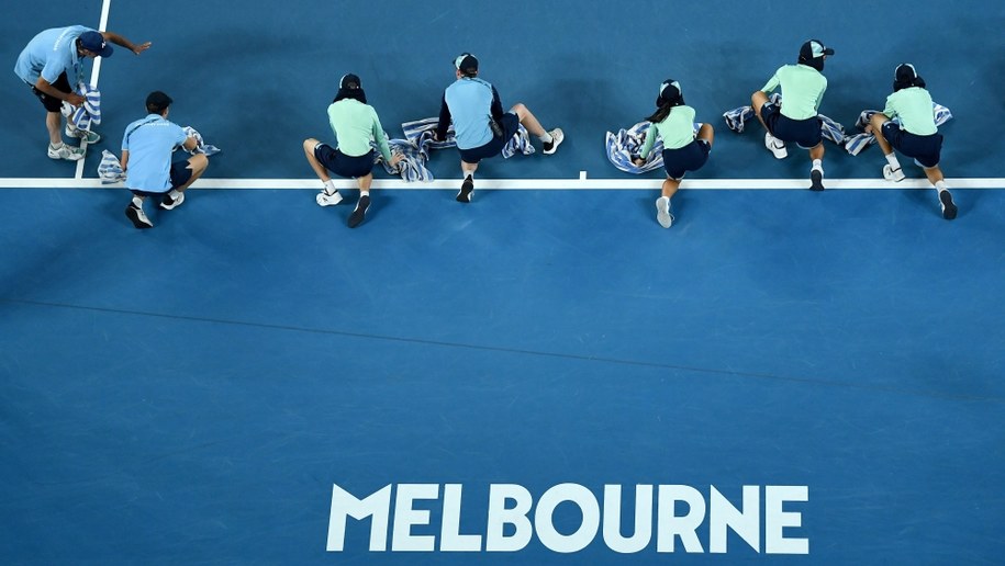 Korty na których jest rozgrywany Australian Open /LUKAS COCH /PAP/EPA