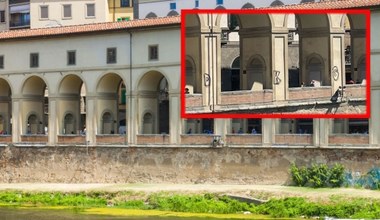 Korytarz Vasariego zniszczony. Kolejny akt wandalizmu we Włoszech