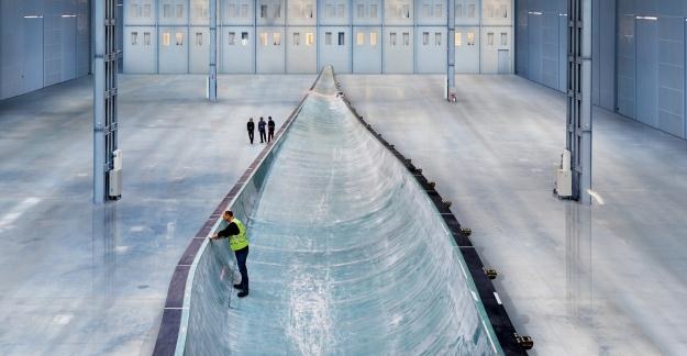 Koryto do odlewania łopat elektrowni.  Fot. Siemens AG, Munich/Berlin /materiały prasowe
