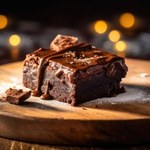 Korzenne brownie z pierniczkami – sylwestrowy rarytas z posmakiem świąt