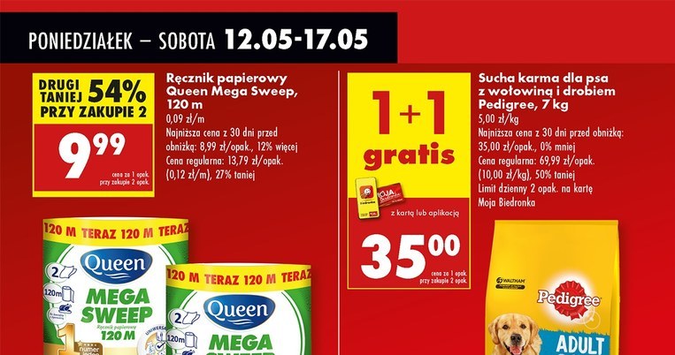 Korzystne promocje 1+1 gratis /Biedronka /INTERIA.PL