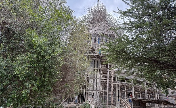 Kościół był pełen ludzi, gdy rusztowanie runęło. Wielu zabitych i rannych