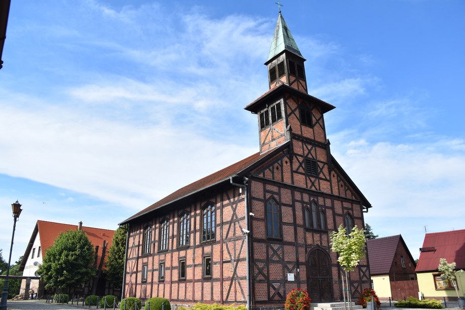 Kościół ewsagelicki w Ujściu /Mateusz Chłystun /RMF FM