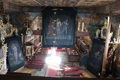 Kościół św. Jana Chrzciciela w Orawce. Kurtyny wielkopostne