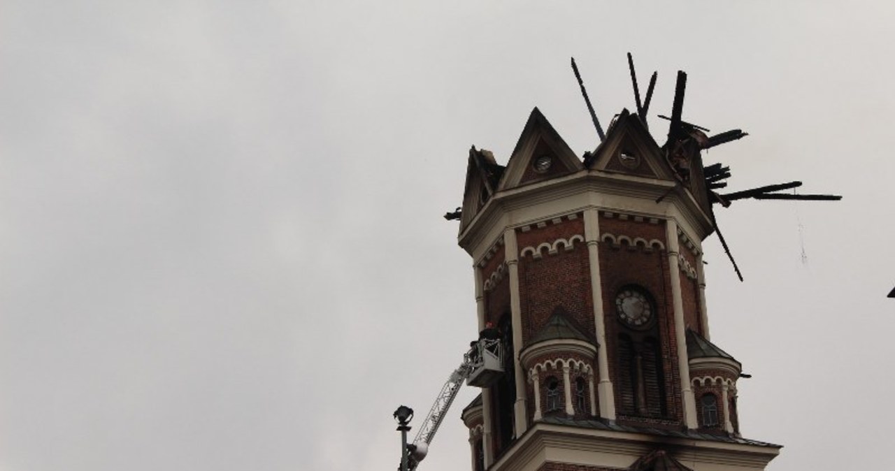 Kościół w Białymstoku został już ugaszony: