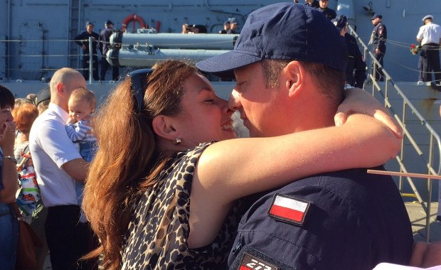 "Kościuszko" powrócił do Gdyni. Jego załoga zapobiegała nielegalnej migracji