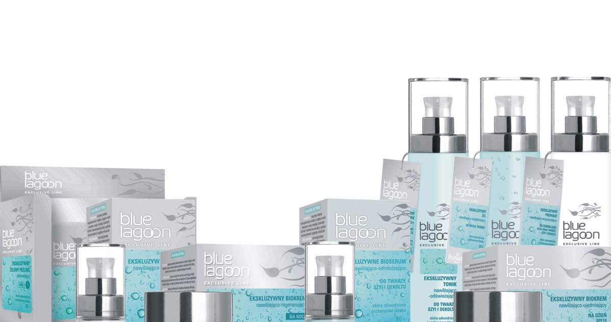 Kosmetyki Blue Lagoon Exclusive Line - mogą być twoje! &nbsp; /materiały prasowe