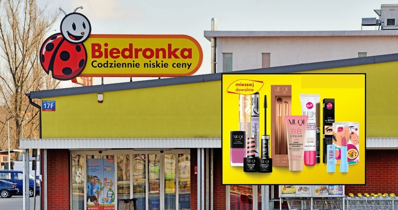 Kosmetyki do makijażu i paznokci za 1 zł w Biedronce! /adobestock/Biedronka /INTERIA.PL